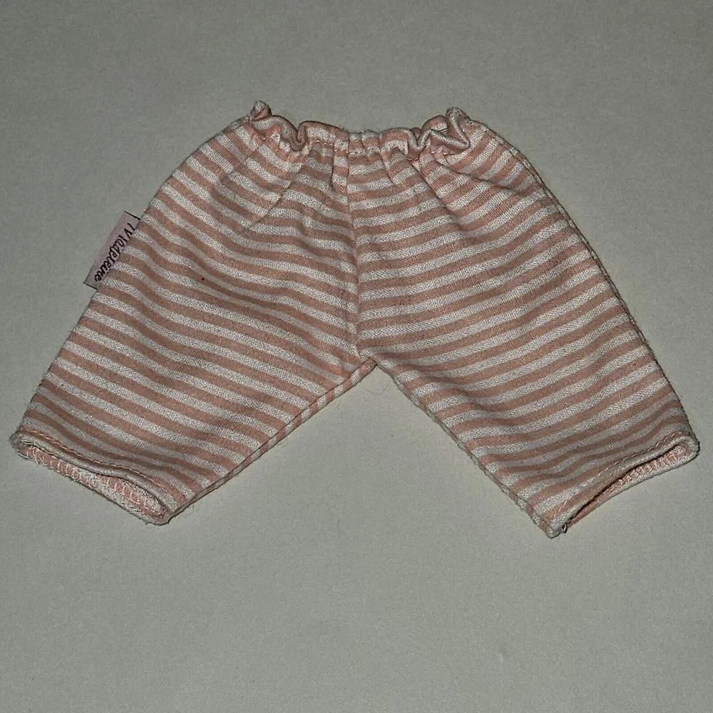 VTG Madeleine Baby Doll Clothing Pink White Striped Pants